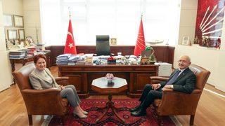 Akşener ile Kılıçdaroğlu bir araya geldi! 6'lı masa toplantısı öncesi kritik ziyaret