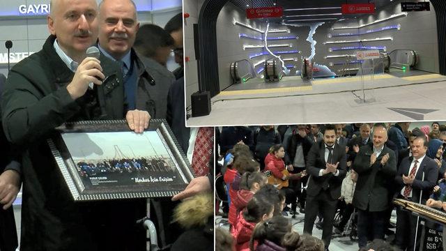 Pazar günü için heyecanlı bekleyiş sürüyor! Bakan Karaismailoğlu'ndan açılış öncesi Kağıthane-İstanbul Havalimanı Metrosu ziyareti