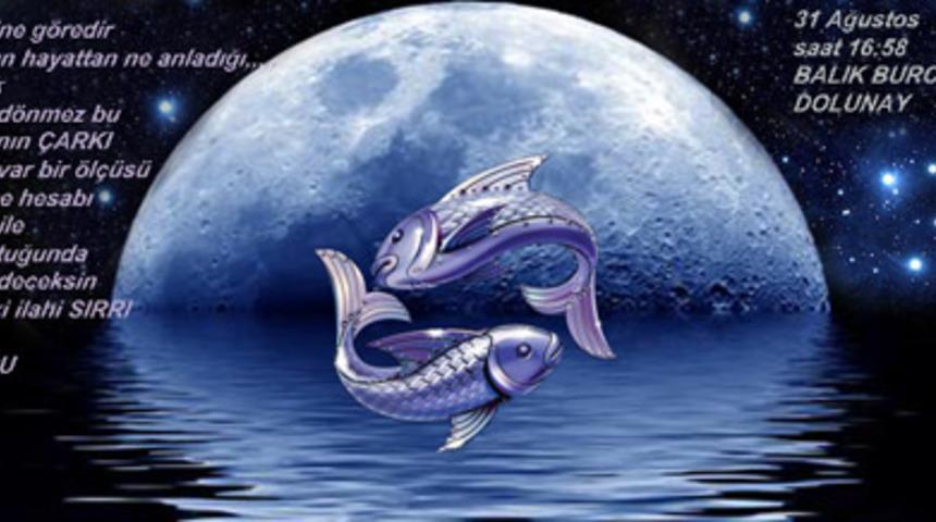 Dolunay Balık Burcunda
