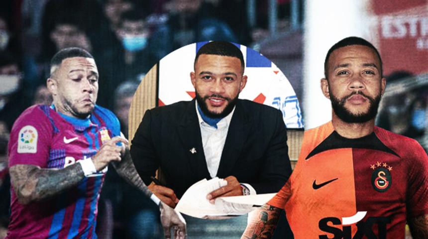 Sudan ucuza imza! Galatasaray ile anıldı, bir dünya devinden diğerine gitti! Memphis Depay transferi resmen açıklandı...