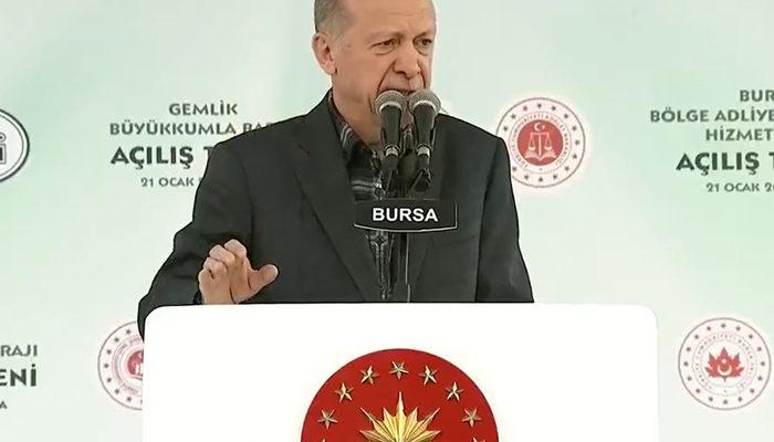 Erdoğan'dan Bursa'da önemli açıklamalar: Kuraklık için çare...