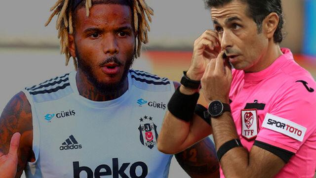 Son dakika: Beşiktaşlı Valentin Rosier'den skandal hareket! Kasık bölgesini göstererek...