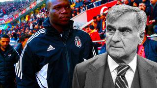 Beşiktaş'ın yeni transferi Vincent Aboubakar ayağının tozuyla maça çıktı! Karşılaşmanın ardından şampiyonluk açıklaması...