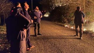 Ekipler seferber oldu! Ormanlık alanda çıkan yangın 2 saatte söndürüldü