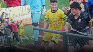 İzmir'de inanılmaz olay! Taraftarlar tel örgülerin üzerinden atladı, futbolculara saldırdı