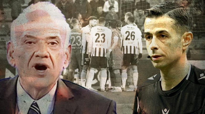 Valentin Rosier'in kırmızı kartı gündem oldu! Ahmet Çakar, Beşiktaş'ın yıldızına esti gürledi! "Ahlaksız bir adam, rezil rüsva bir hareket!"