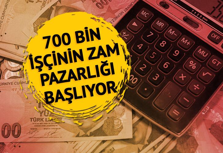 Zam pazarlığı başlıyor! 700 bin kamu işçisinin gözü kulağı Ankara'da... Ücret oranı masada olacak