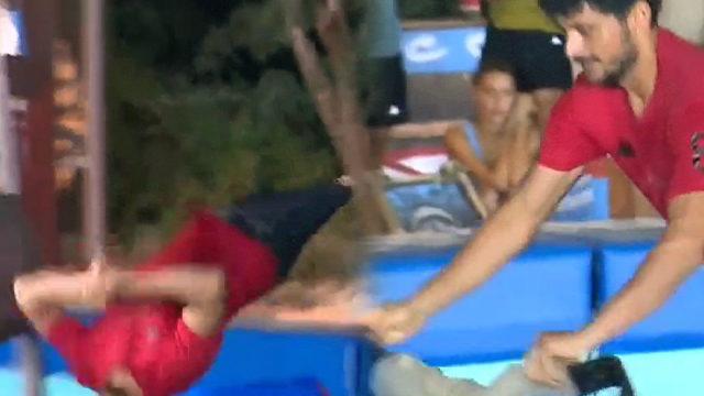 Barış Telli, Survivor'a damga vurdu! Protezini çıkardı ve...