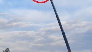 Alkollü maganda vincin tepesine çıkıp defalarca ateş etti! Hani yok mu alkış sözleri şaşkına çevirdi