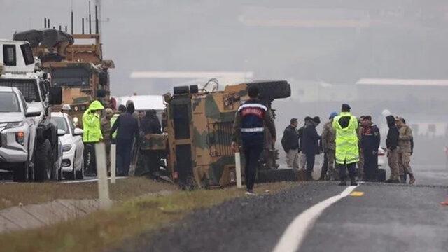 Ağrı’da askeri araç devrildi: 2 asker şehit oldu