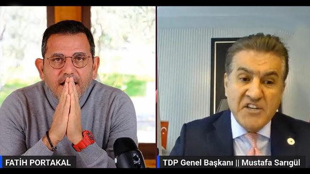 Fatih Portakal'ın sözlerine Mustafa Sarıgül'den dikkat çeken yanıt! 'Sarıgül'le konuşuyorsun sözlerine çok dikkat etmen lazım'