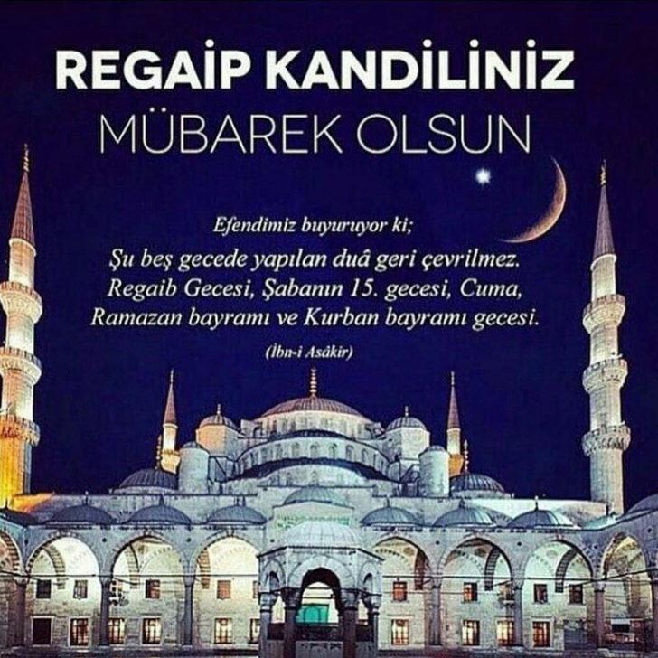 RESİMLİ REGAİP KANDİLİ MESAJLARI 2023! 'Hayırlı kandiller' sözleri ve dualı, ayetli resimli Regaip kandili mesajları İNDİR ve PAYLAŞ! G4