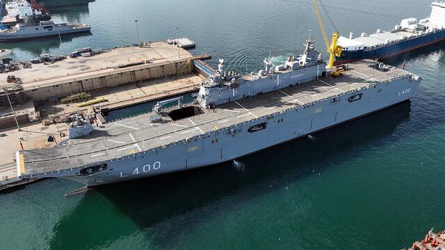 Mavi Vatan'ı koruyacak! İşte Türkiye'nin ilk uçak gemisi TCG Anadolu