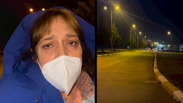 Melek Baykal havaalanında taksi krizi yaşadı! Böyle rezillik görmedim 3 kadın 1,5 kilometre yol yürüyoruz