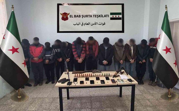 El Bab’da DEAŞ operasyonu! 16 terörist yakalandı