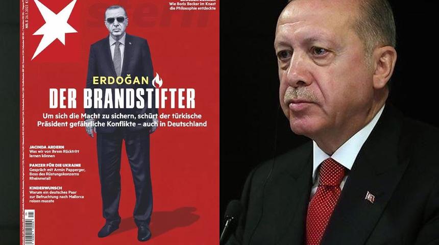 The Economist, Bloomberg derken şimdi de Alman Stern dergisi! Cumhurbaşkanı Erdoğan hakkında skandal başlık, AK Parti'den sert yanıt