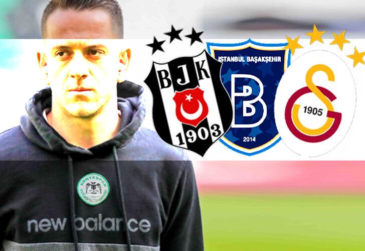 Beşiktaş, Galatasaray ve Başakşehir'in ilgilendiği Amir Hadziahmetovic Konya'ya resti çekti! ''Bırakın gideyim'' 