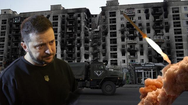 ABD'nin kararından sonra Rusya füze yağdırdı! Kiev'de binalar vuruldu, çok sayıda ölü var