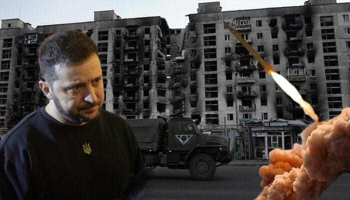 ABD'nin kararından sonra Rusya füze yağdırdı! Kiev'de binalar vuruldu, çok sayıda ölü var