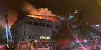 İstanbul'da korkutan fabrika yangını! 