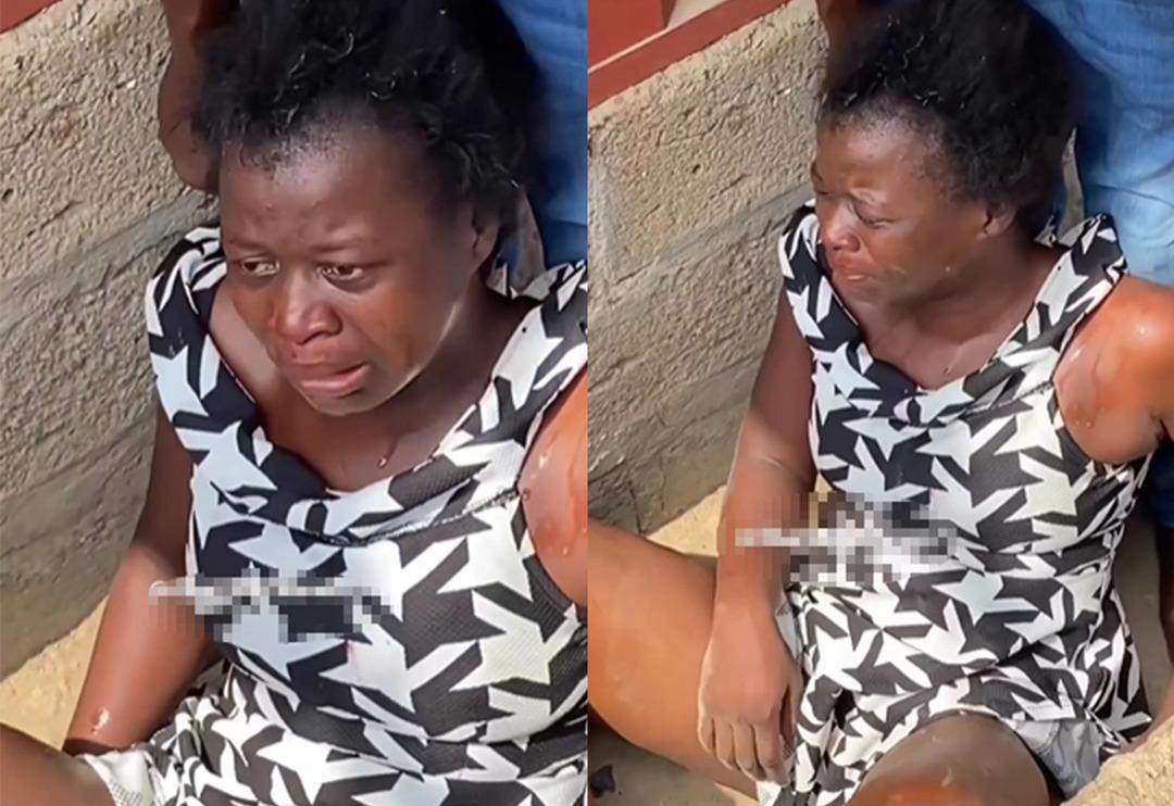 Kocasını başka bir kadınla yakaladı! Yasak aşkı g&ouml;ren kadın bir de eşinden tekme tokat dayak yedi