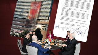 6'lı masanın adayı belli oldu iddiası! Açıklamadaki detay dikkatlerden kaçmadı, genel merkezdeki o pankart olay oldu