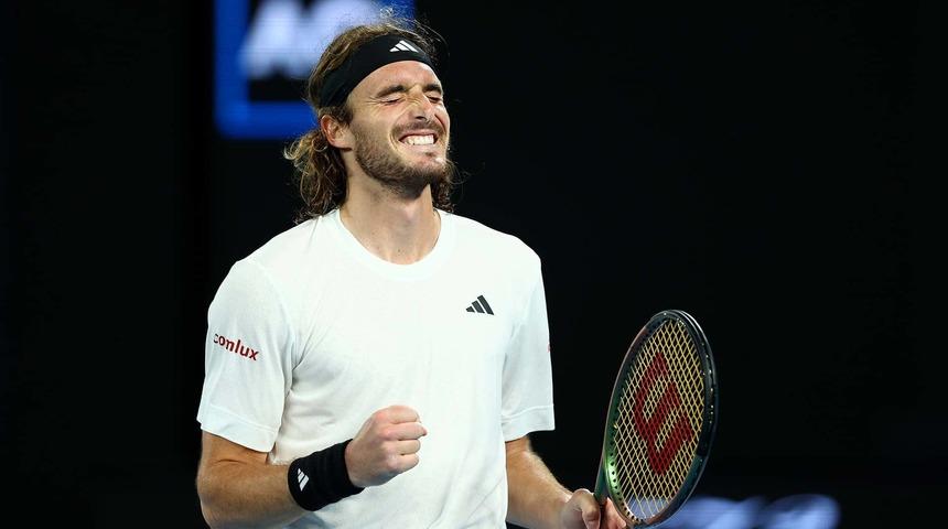 Avustralya Açık'ta Djokovic, finalde Tsitsipas'ın rakibi oldu