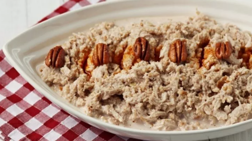 Bu tarif parmak ısırtır! Çerkez tavuğu nasıl yapılır? Zuhal Topal'la Yemekteyiz Çerkez tavuğu tarifi!