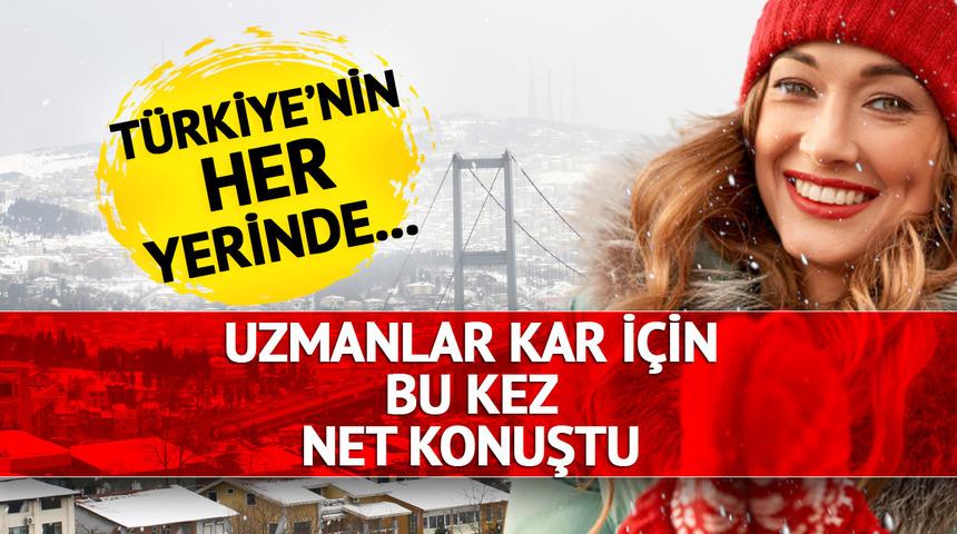 'Günlerce sürecek kar geliyor' İstanbul'a kar ne zaman yağacak? 'Türkiye'nin gündemi kar olacak' deyip tarih verdi! Son dakika 28 Ocak - 1 Şubat hava durumu tahmini