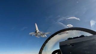 MSB paylaştı! F-16'ların eğitim uçuşunun görüntüleri...