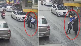 Sokak ortasında defalarca bıçakladı! Dehşet anları kamerada