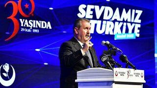 BBP Genel Başkanı Destici: Cumhurbaşkanı adayımız Recep Tayyip Erdoğan'dır.