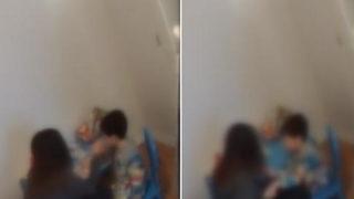 Psikologdan otizmli çocuğa darp kamerada! Görüntüleri izleyince soluğu karakolda aldılar