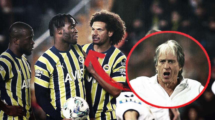 Kadıköy'de Fenerbahçe - Kasımpaşa maçının kaderini değiştiren an! Jorge Jesus, 1-0'ken öyle bir şey yaptı ki...