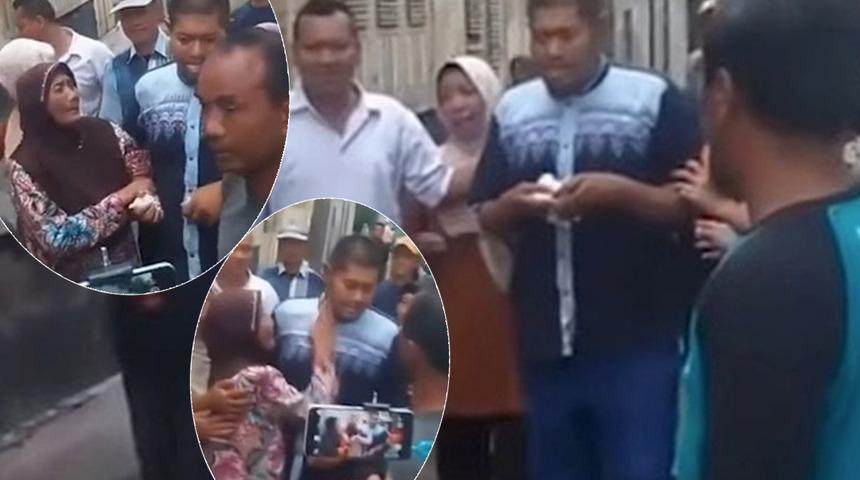 Sünnet olmamak için evden kaçan çocuk 25 yıl sonra aile evine döndü! Annesiyle buluşma anları duygulandırdı