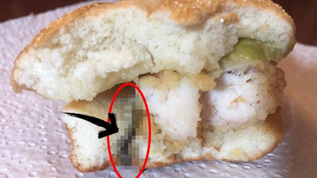 Ekmek arası tavuğun içinden çıktığı iddia edildi! Gece boyunca uyuyamadım