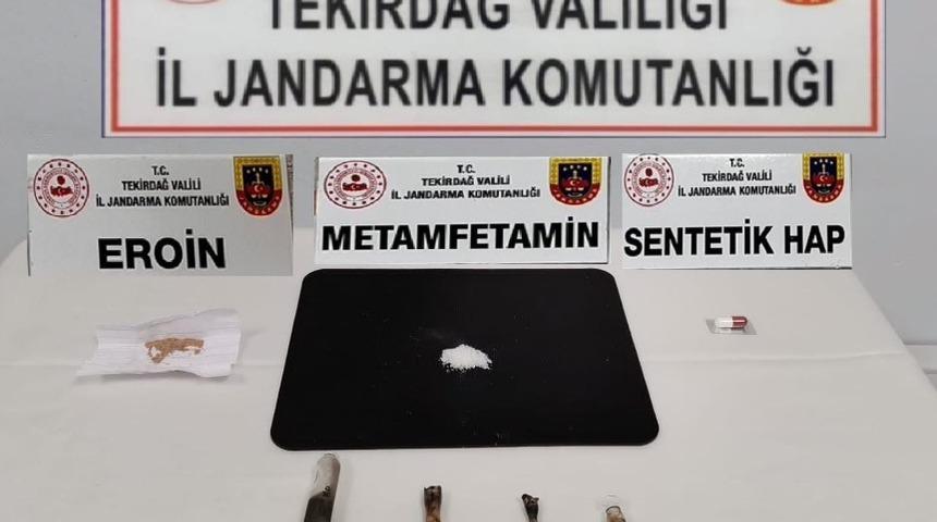 Tekirdağ’da jandarma uyuşturucuya geçit vermedi: 5 gözaltı