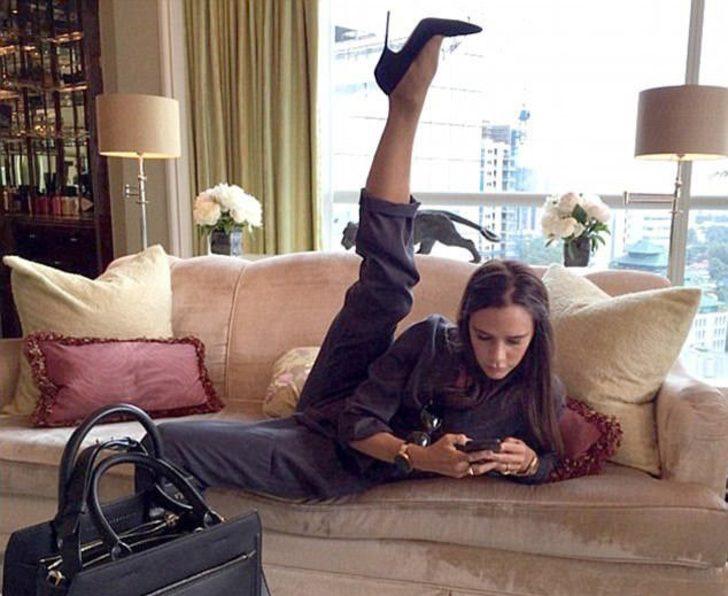 Victoria Beckham 'hindi' oldu  G1