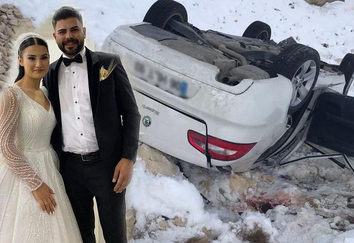 Düğün dönüşü feci kaza! 6 ay önce evlenmişlerdi: Gamze öğretmen öldü, eşi yaralandı