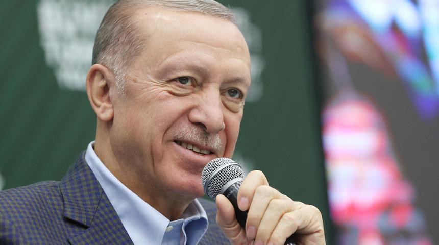 Cumhurbaşkanı Erdoğan, Denizli'de emekçi kadınlarla buluştu: Cumhuriyet tarihinin rekorunu kırdık