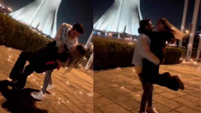 Sokakta dans ettikleri video başlarına bela oldu! Fuhuşa teşvik suçundan tutuklandılar