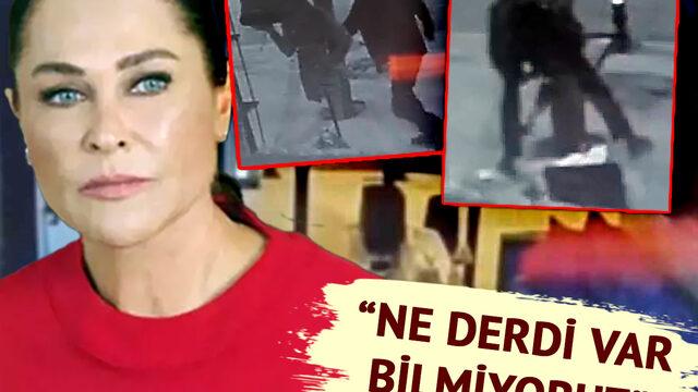 İzleyenler şok yaşadı! Hülya Avşar maketini tekmeledi, yumrukladı, yetmedi paramparça etti... Ne derdi var bilmiyoruz