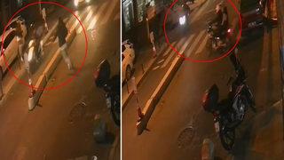 Cadde ortasında silahlı çatışma kamerada! Birbirlerine kurşun yağdırdılar