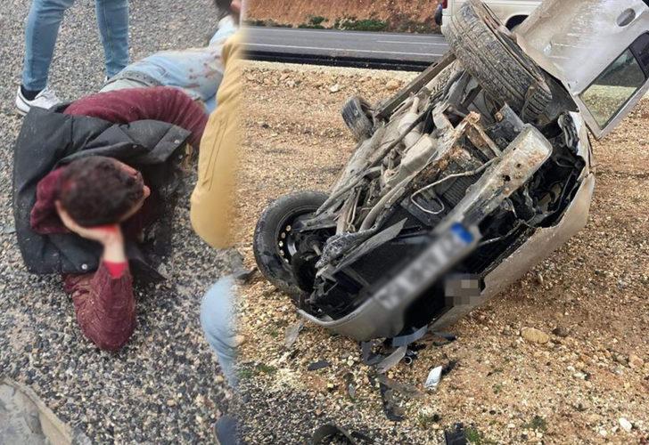 Yolda yatan yaralı ile yardıma gelenler arasında yaşanan diyalog şaşırttı! 'Yüzümde şişlik var mı?'