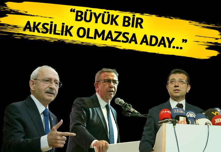 CHP'li Tanrıkulu 'Bir aksilik olmazsa' diyerek Millet İttifakı'nın adayını açıkladı