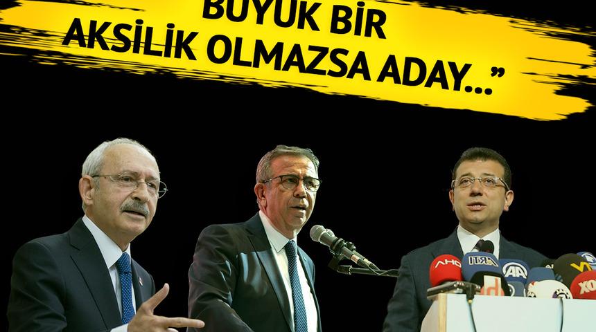 CHP'li Tanrıkulu 'Bir aksilik olmazsa' diyerek Millet İttifakı'nın adayını açıkladı