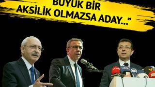 CHP'li Tanrıkulu 'Bir aksilik olmazsa' diyerek Millet İttifakı'nın adayını açıkladı