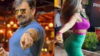 Fenomen Çılgın Dondurmacı mini elbiseli müşterisiyle dans etti ortalık karıştı! Takipçileri yorum yağdırdı