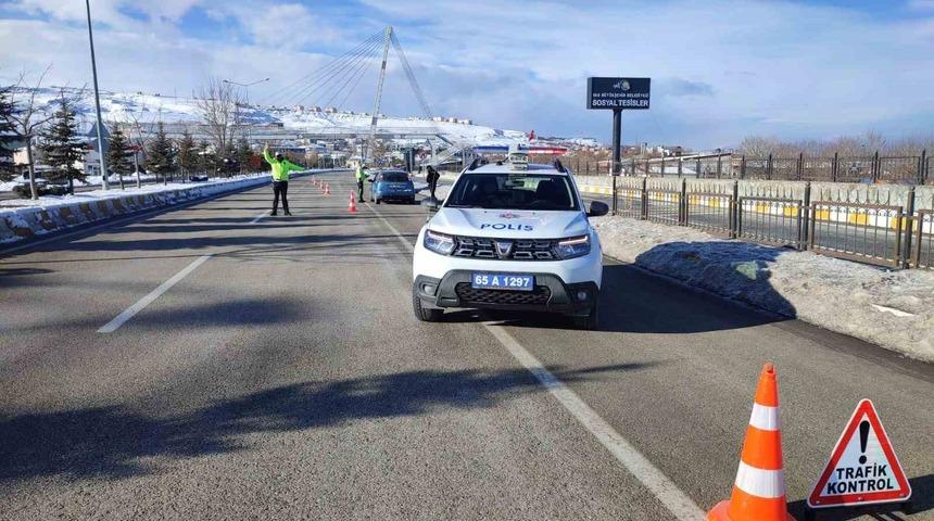Van’da 685 sürücüye ceza tutanağı tutuldu