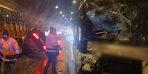 Bolu Dağı Tüneli'nde zincirleme trafik kazası! İstanbul istikameti trafiğe kapandı
